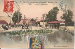 L100C353 - Marseille - Exposition Internationale D'Electricité 1908 - Mas Provençal, L'ensemble - Baudouin Vincent N°14 - Exposition D'Electricité Et Autres