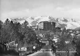 Rivoli Torinese(Torino)-Panorama E Castello Pubblicità Fiat E Marzotto - Rivoli