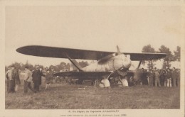 Delcampe - Aviation - Avion Bréguet - Départ Du Capitaine Arrachart - Record De Distance 1928 - 1919-1938