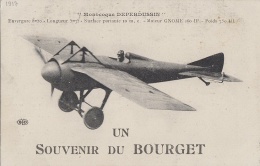 Aviation - Avion Monocoque Deperdussin - Souvenir Aéroport Du Bourget - 1917 - 1914-1918: 1ste Wereldoorlog