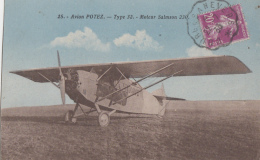 Aviation - Avion Potez Type 32 - Moteur Salmson 230 - 1933 Editeur Delboy - 1919-1938: Interbellum