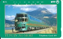 JAPON Train Montagne Télécarte Telefonkarte Phonecard  (D.50) - Trains