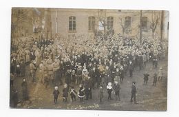 ALLEMAGNE CARTE PHOTO GROSS-GERAU   CONCERT  MUSIQUE CASERNE BON ETAT 2 SCANS - Gross-Gerau