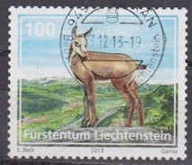 Liechtenstein, 2013 - 100rp Chamois - Nr.1579 Usato° - Gebraucht