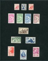 5344   ALGERIE   Collection *  Dont  Série N°205/8 *,249/52*      TTB - Collections, Lots & Series