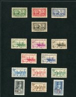 5345   ALGERIE   Collection : Série N° 149/52*,153/7*,159/62*,169* Et 170* - Collections, Lots & Series