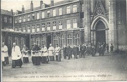 NORD - 59 - MARCQ EN BAROEUL - Institution Libre - Souvenir Du Jubilé De 1914 - Défilé Des Prêtres - Marcq En Baroeul