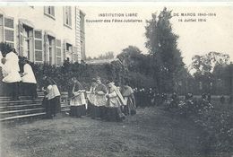 NORD - 59 - MARCQ EN BAROEUL - Institution Libre - Souvenir Du Jubilé De 1914  - Arrivée Des Prêtres - Marcq En Baroeul