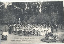 NORD - 59 - MARCQ EN BAROEUL - Institution Libre - Souvenir Du Jubilé De 1914  - Rasemblement Dans Le Parc - Marcq En Baroeul