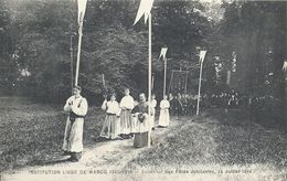 NORD - 59 - MARCQ EN BAROEUL - Institution Libre - Souvenir Du Jubilé De 1914  - Défilé Dans Le Parc - Marcq En Baroeul