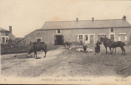 45  ARTENAY   /  INTERIEUR DE FERME    ///////  REF OCT. 17  BO. 45 - Artenay