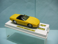 Solido HI-FI - CHEVROLET CORVETTE C4 Cabriolet Jaune Réf. 1514 BO 1/43 - Solido