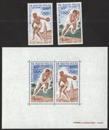 Upper Volta 1972 / Olympic Games Munich / Athletics / PERFORATED - Summer 1972: Munich