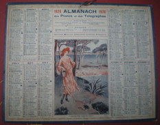 ALMANACH DES POSTES ET DES TÉLÉGRAPHES  1926 - A Juan Les Pins (Alpes Maritimes) - Grand Format : 1921-40