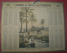 ALMANACH DES POSTES ET DES TÉLÉGRAPHES  1923 - Campement De Nomade (oasis Sud Algérien). - Grand Format : 1921-40