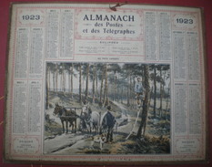 ALMANACH DES POSTES ET DES TÉLÉGRAPHES  1923 - Au Pays Landais. - Grand Format : 1921-40