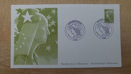 FDC - N°4473 - Marianne De Beaujard 0,75 Euro Vert-olive - 2010-2019