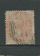 India Two Annas Yellow Spacefiller - 1854 East India Company Administration