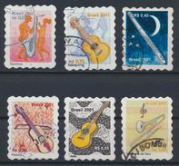 °°° BRASIL - Y&T N°2722/23/24/25/26/29 - 2001 °°° - Used Stamps