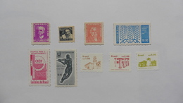 Brésil : 9 Timbres Neufs - Collections, Lots & Series