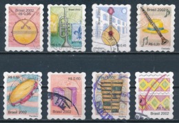 °°° BRASIL - Y&T N°2813/20A - 2002 °°° - Used Stamps