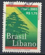 °°° BRASIL - Y&T N°2853 - 2003 °°° - Used Stamps