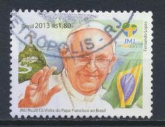 °°° BRASIL - PAPA FRANCISCO - 2013 °°° - Usati