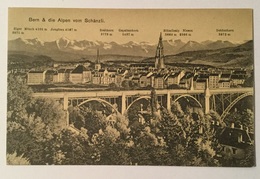 BERN & DIE ALPEN VOM SCHANZLI - NV FP - Bern