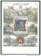 Slovakia Slovensko 2007 Bratislava Castle Miniature Sheet MNH - Hojas Bloque