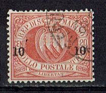 San Marino 1892 // Michel 11 O (9968) - Used Stamps