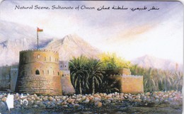 Oman,  17OMNB, Natural Scene (17OMNB), 2 Scans. - Oman