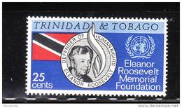Trinidad & Tobago 1964 Eleanor Roosevelt MNH - Trinité & Tobago (1962-...)