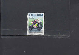 SAN MARINO 1981 - Sassone  1074** - Sport - Moto - Motorbikes