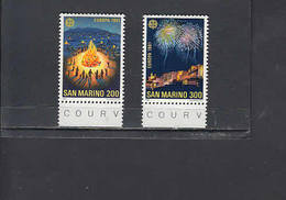 SAN MARINO 1981 - Sassone  1069/70** -  Europa/CEPT - Motorbikes