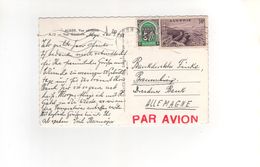 Beaux Timbres  , Stamps  Sur Carte , Postcard D'Alger Du 25/4/58 - Covers & Documents