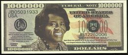 BILLET FANTAISIE COMMEMORATIF . 1000 000  DOLLARS . JAMES BROWN . - Other & Unclassified