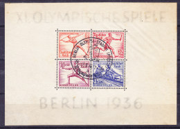 ALLEMAGNE Empire Mi  Bl 5/6 Obl  (7B858) - Blocks & Kleinbögen