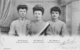 Evreux       27       Cavalcade  Mai 1907  Reine Et Demoiselles D'honneur  .                  (voir Scan) - Evreux