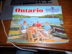 CB8 Canada's Variety Vacationland Ontario 46 Pages Nombreuses Photos - Amérique Du Nord