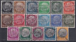 ALEMANIA IMPERIO 1933/36 Nº 483/98 USADO - Used Stamps
