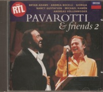 CD    Pavarotti & Friends 2    De  1995   Avec  15  Titres - Otros - Canción Italiana
