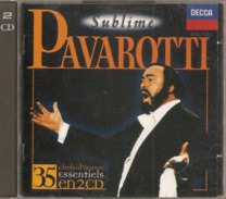 CD    Pavarotti   "  Subime  "  Chefs D'oeuvre  Essentiels  En  2 CD    De  1994   Avec  35  Titres - Altri - Musica Italiana