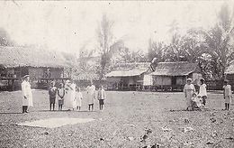 K 391 -Neu-Guinea, Bismarck-Archipel, Missionsstation- Vintage-Foto 1917 - Ehemalige Dt. Kolonien