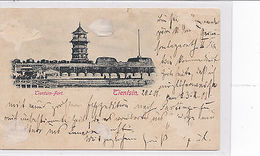 K 729 - Tientsin,Tientsin-Fort, Feldpost 1901 Gelaufen - Ehemalige Dt. Kolonien