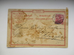 1901 POSTCARD NEU & WILLICHS COLOGNE TO FINLAND HELSINKI  , O - Postes Privées & Locales