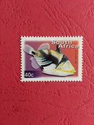 South Africa 2000 One BLACKBAR TRIGGERFISH Fishes Fish Animals Marine Life Sealife Nature Fauna 40c Stamp MNH SG 1209 - Neufs