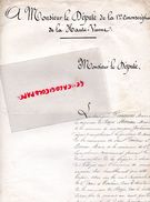 87-RAZES-COMPREIGNAC-ST SAINT PARDOUX-SAINT SYMPHORIEN-RARE DOCUMENT DES MAIRES- MAIRE MAIRIE -BRIGADE A PIED  1870 - Documenti Storici