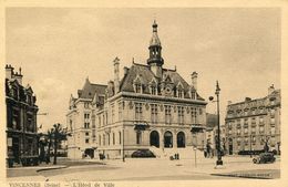 Vincennes L'hotel De Ville Circulee En 1950 - Vincennes