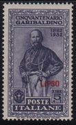 1932 Egeo Garibaldi 5 L. MNH - Aegean (Lipso)