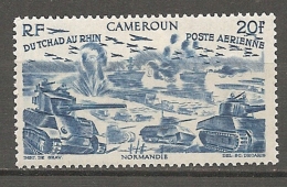 CAMEROUN - PA Yv. N° 35  * 20f  Tchad Au Rhin  Cote 1,9 Euro BE  2 Scans - Aéreo